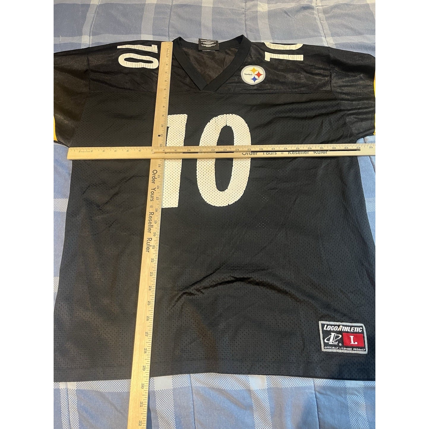 Logo Athletic Men's L NFL Pittsburgh Steelers #10 Kordell Stewart Jersey