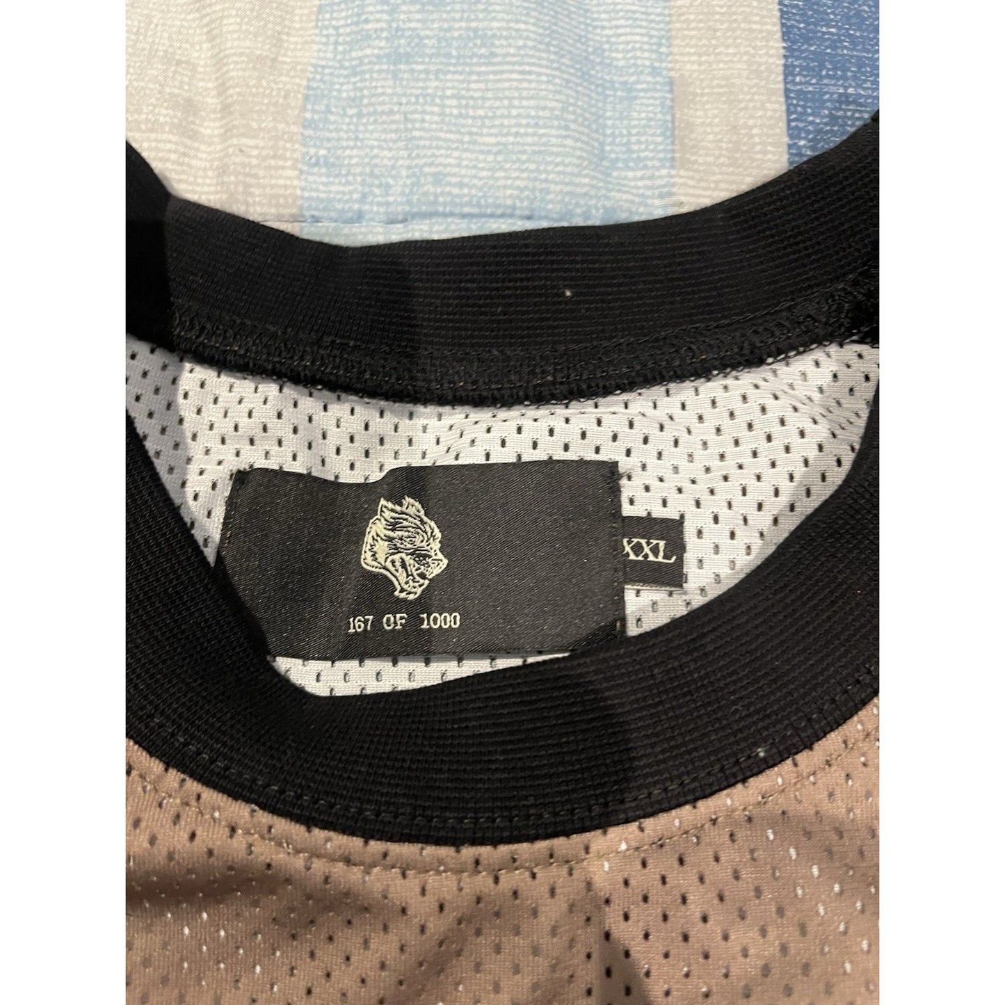 Darc Sport Men's 2XL Bodybuilding Wolves Forever doublesided long sleeve jersey