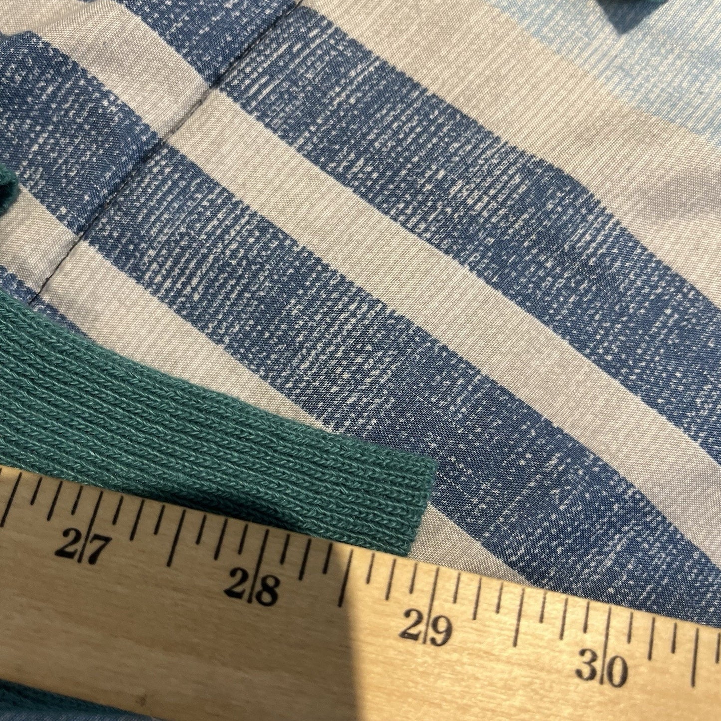 Puritan men's XL green v-neck long sleeve 100% Orlon acrylic sweater made in USA