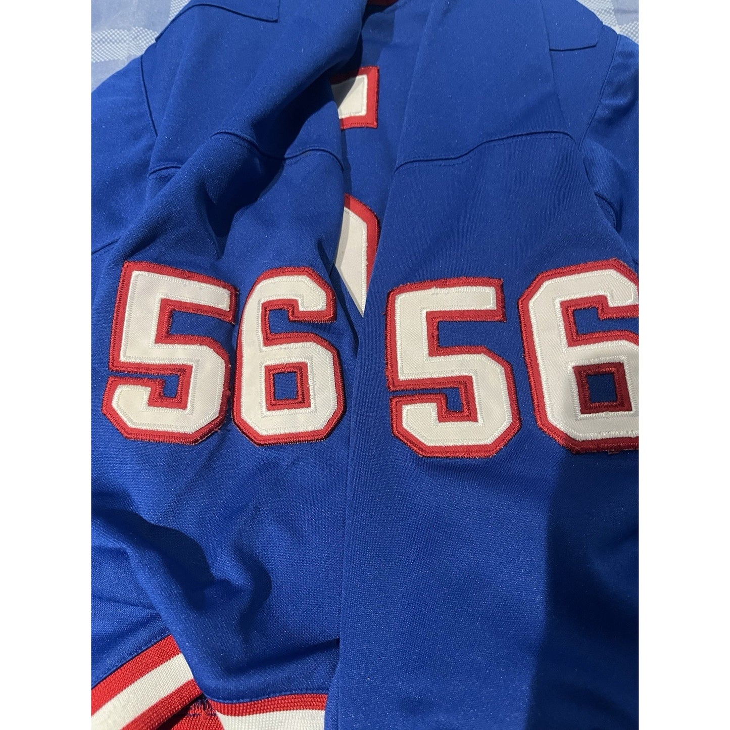 Gridiron edition throwbacks Men's 2XL/52 New York #56 Lawrence Tayler jersey