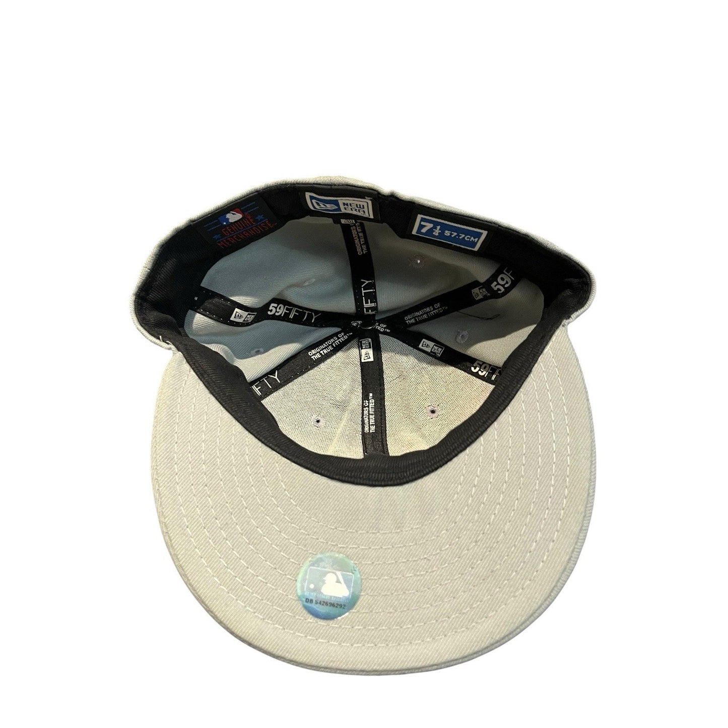New Era 59Fifty 7 1/4 New york Yankees orange/grey wool blend fitted hat